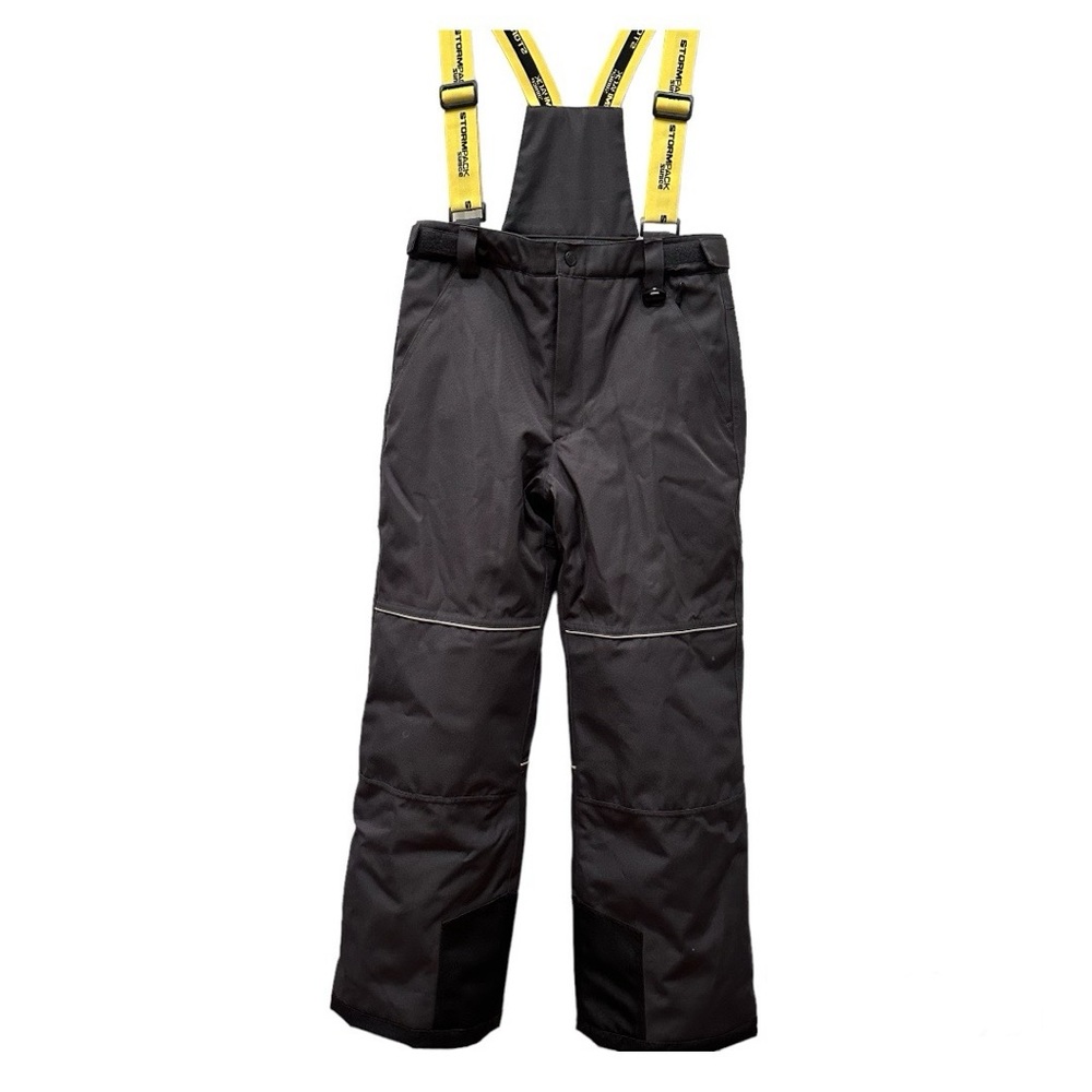 NWOT Sunice Youth Insulated Snowpants with Removable Suspenders, Size 14 Black